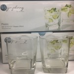 SQUARE SHAPED WISKY GLASSES SET 12 (SYMPHONY)